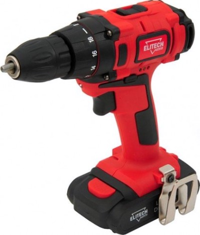 Дрель-шуруповерт аккумуляторная ELITECH ДА 12СЛ2 Промо [198029]
