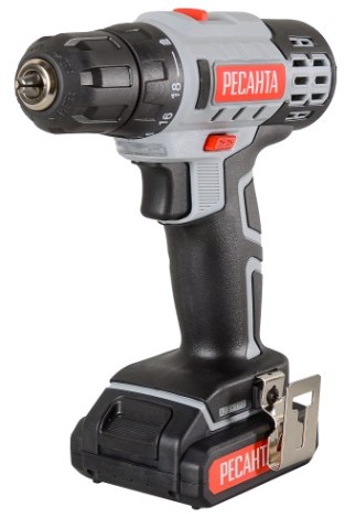 Дрель-шуруповерт аккумуляторная Ресанта ДА-14-2ЛК [75/14/4]