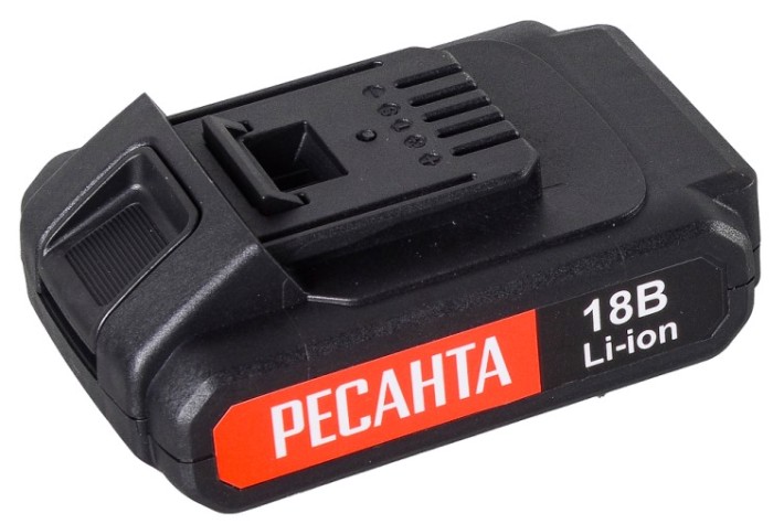 Дрель-шуруповерт аккумуляторная Ресанта ДА-18-2ЛК-У [75/14/6]