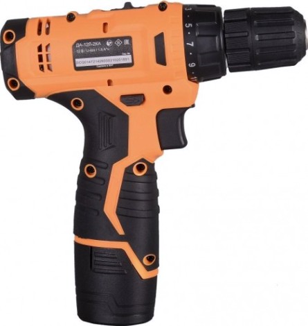 Дрель-шуруповерт аккумуляторная ВИХРЬ ДА-12Л-2КА [72/14/26]