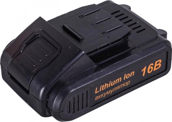 Дрель-шуруповерт аккумуляторная ВИХРЬ ДА-16Л-2КА с набором оснастки 65 предм. [72/14/49]