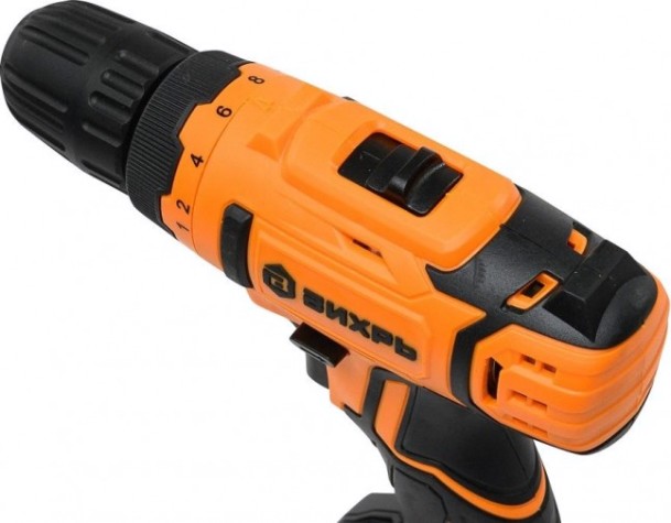 Дрель-шуруповерт аккумуляторная ВИХРЬ ДА-20Л-2К [72/14/21]