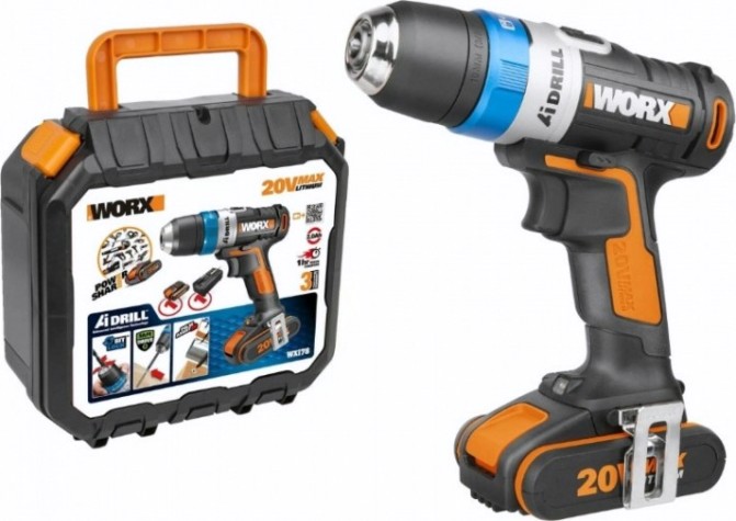 Дрель-шуруповерт аккумуляторная Worx AiDrill WX178 [WX178]