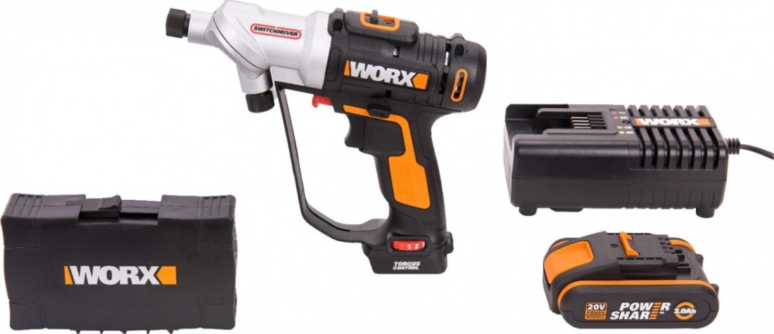 Дрель-шуруповерт аккумуляторная Worx Switchdriver WX176.2 [WX176.2]