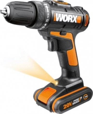 Дрель-шуруповерт аккумуляторная Worx WX101.1