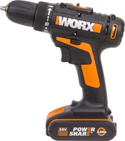 Дрель-шуруповерт аккумуляторная Worx WX101.2