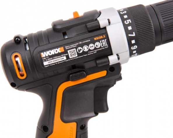 Дрель-шуруповерт аккумуляторная Worx WX128.3