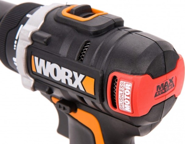 Дрель-шуруповерт аккумуляторная Worx WX175.9 без АКБ и ЗУ бесщеточная [WX175.9]