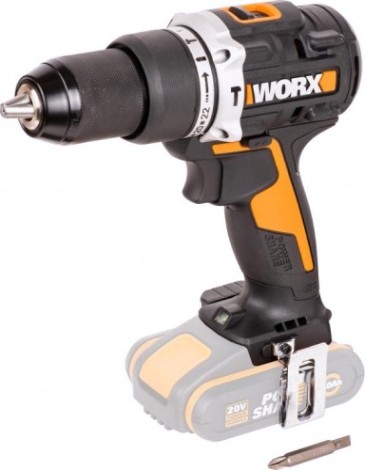 Дрель-шуруповерт аккумуляторная Worx WX352 без АКБ и ЗУ ударная, бесщеточная [WX352.9]