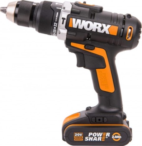 Дрель-шуруповерт аккумуляторная Worx WX372 ударная