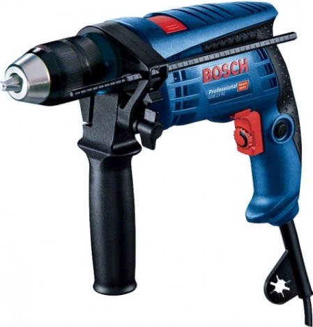 Дрель ударная сетевая BOSCH GSB 13 RE (БЗП) односкоростная [06012171R1]