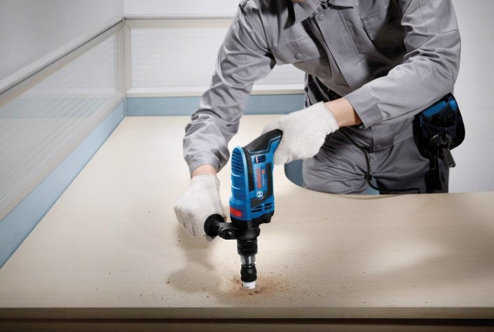 Дрель ударная сетевая BOSCH GSB 1600 RE (БЗП) односкоростная [06012181R0]