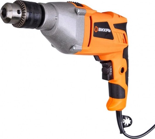 Дрель ударная сетевая ВИХРЬ ДУ-1100 односкоростная [72/8/4]