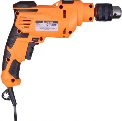 Дрель ударная сетевая ВИХРЬ ДУ-25А-850 [72/8/10]