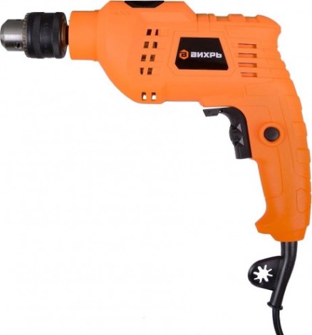 Дрель ударная сетевая ВИХРЬ ДУ-500 [72/8/7]