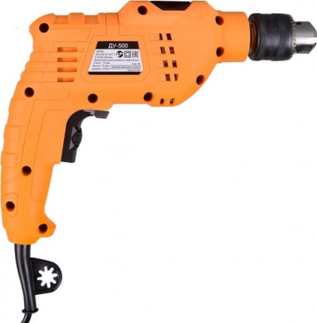 Дрель ударная сетевая ВИХРЬ ДУ-500 [72/8/7]