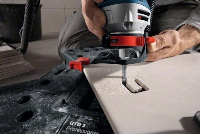 Фрезер сетевой BOSCH GTR 30 CE по керамической плитке [060160C000] Кейс L-Boxx