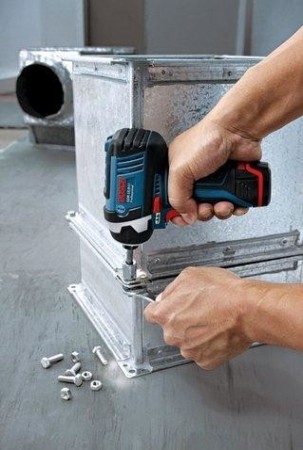 Гайковерт аккумуляторный BOSCH GDR 10,8 V-LI/ 12V-105 [06019A6977] 2х2,0Ач, кейс L-Boxx