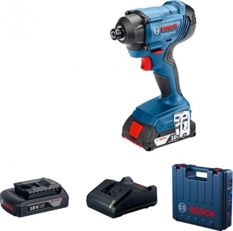 Гайковерт аккумуляторный BOSCH GDR 180 LI ударный [06019G5123]