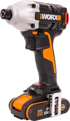 Гайковерт аккумуляторный Worx WX261 ударный, бесщеточный