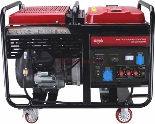 Генератор бензиновый ELITECH БЭС22500 ЕТМК [190997]