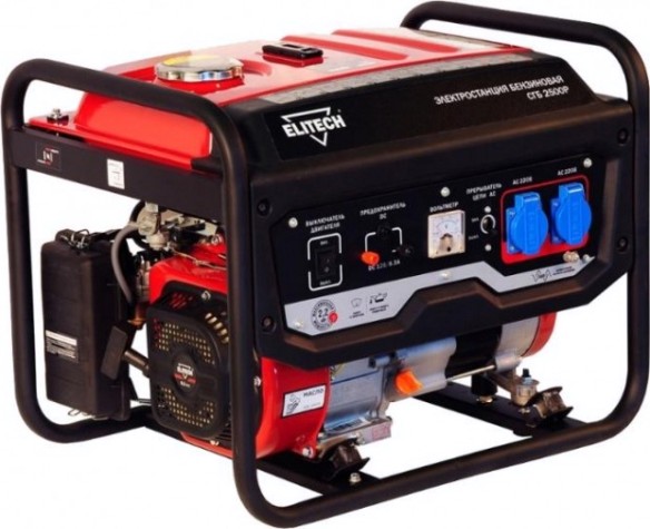 Генератор бензиновый ELITECH СГБ 2500 P [180642]