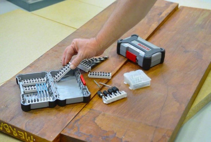 Кассета бит BOSCH Pick and Click IMPACT 25 мм 8 предметов PH2 [2608522324]