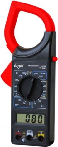 Клещи токоизмерительные ELITECH ММ 200К [182086]