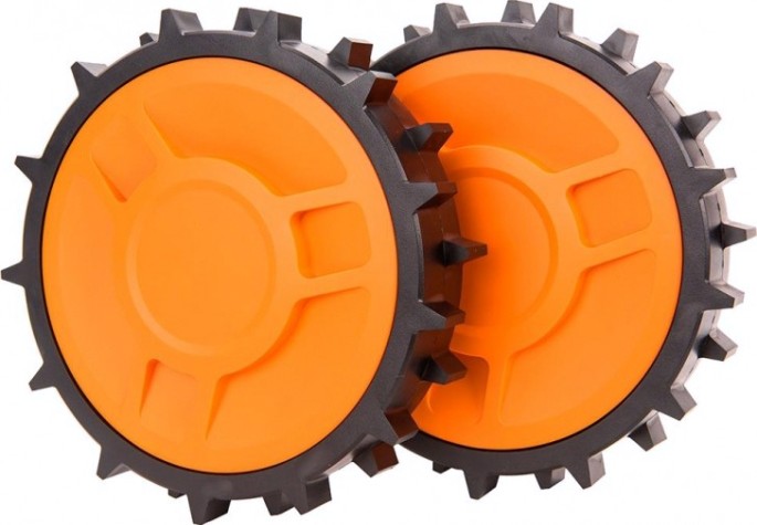 Комплект колес Worx WA0950 для Landroid, для лучшего сцепления с газоном. (2шт) [WA0950]