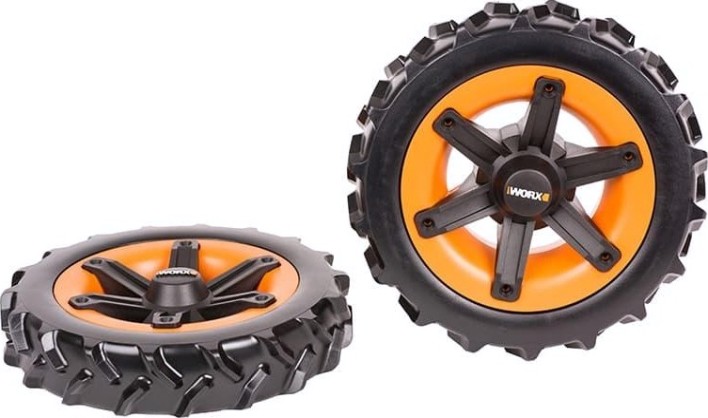 Комплект колес Worx WA0953 для Landroid, для сложного рельефа местности (2шт) [WA0953]