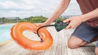 Компрессор автомобильный BOSCH EasyPump аккумуляторный [0 603 947 000]