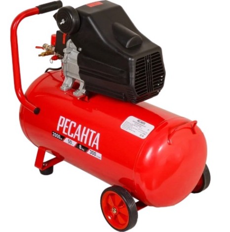 Компрессор поршневой Ресанта КП-50/300М [74/7/4]