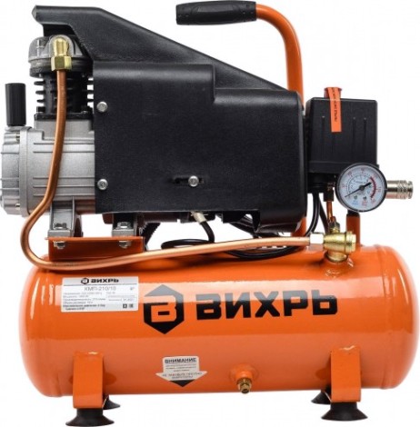 Компрессор поршневой ВИХРЬ КМП-210/10 [74/3/1]