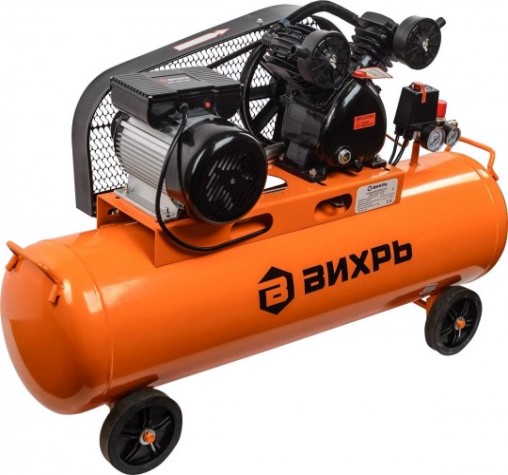 Компрессор поршневой ВИХРЬ КМП-400/100P [74/3/7]