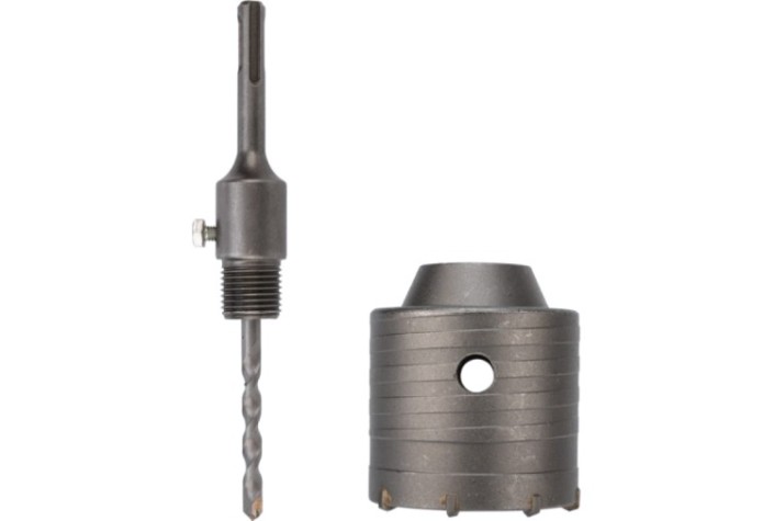 Коронка буровая SDS-plus Kranz М22х65 по бетону в сборе [KR-91-0413]