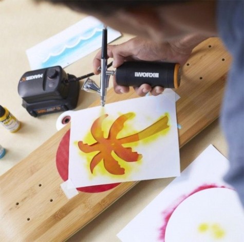 Краскопульт аккумуляторный Worx WX742.9 без АКБ и ЗУ [WX742.9]