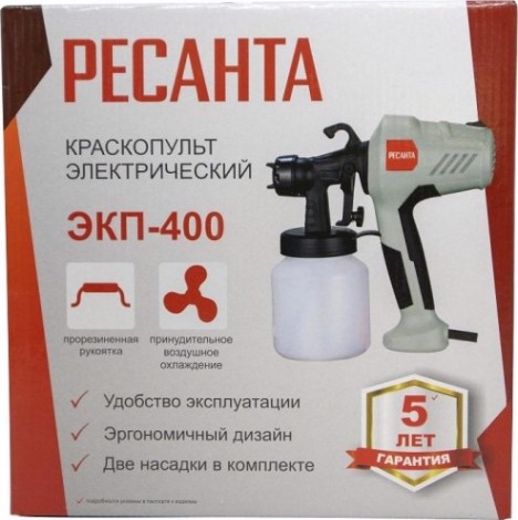 Краскопульт электрический Ресанта ЭКП-400 [75/17/1]