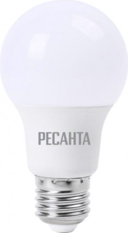 Лампа светодиодная Ресанта A60 11W 3000К E27 [76/1/15]