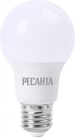 Лампа светодиодная Ресанта A60 11W 4000К E27 [76/1/16]