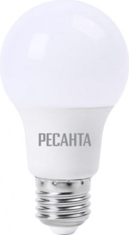 Лампа светодиодная Ресанта A60 13W 4000К E27 [76/1/18]