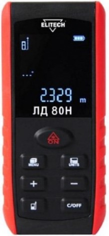 Лазерный дальномер ELITECH ЛД 80Н [191969]