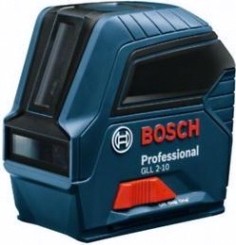 Лазерный уровень BOSCH GLL 2-10 [0601063L00] 3х1,5 В LR6 (АА), Картонная упаковка