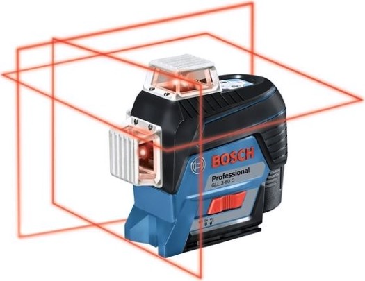 Лазерный уровень BOSCH GLL 3-80 C [0601063R02] 1х2,0Ач, L-BOXX