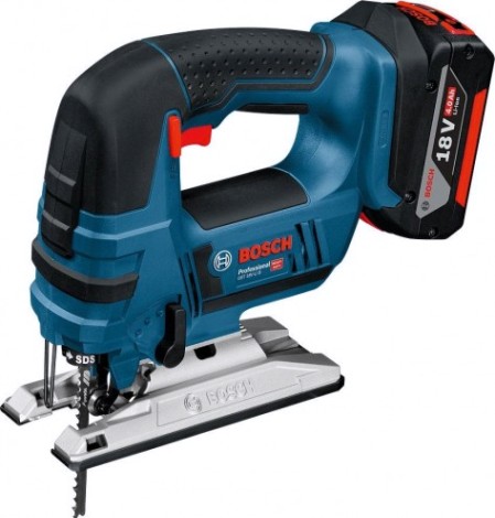 Лобзик аккумуляторный BOSCH GST 18 V-LI B [0615990M43] 1х4,0Ач, картон