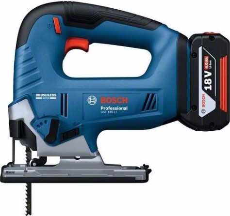 Лобзик аккумуляторный BOSCH GST 185-LI [06015B3023] Скобовидная рукоятка