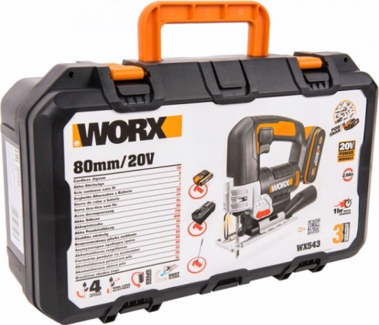 Лобзик аккумуляторный Worx WX543 w543 Лобзик аккумуляторный Worx WX543 w543