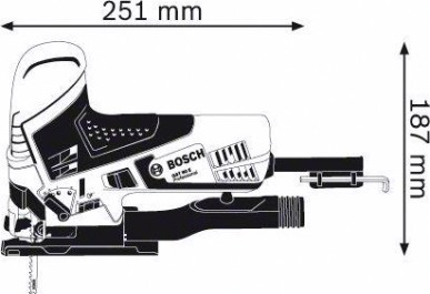 Лобзик сетевой BOSCH GST 90 Е [060158G000] Кейс