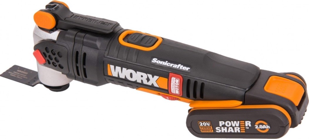 Многофункциональный инструмент аккумуляторный Worx WX693 бесщеточный