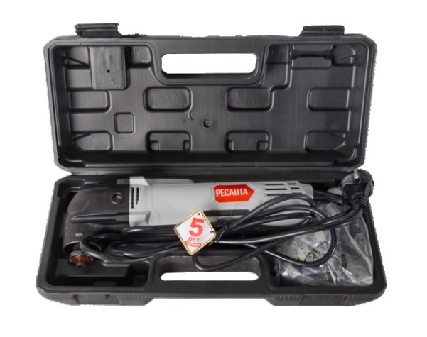 Многофункциональный инструмент сетевой Ресанта МФИ-400 (реноватор) в кейсе [75/4/2]