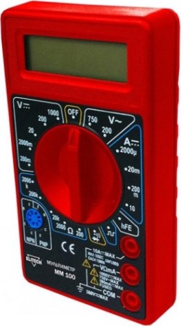 Мультиметр цифровой ELITECH ММ 100 [182085]